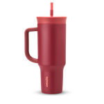 40oz Tumbler - Splash resistant. Carbonation friendly. 2-in-1 lid.